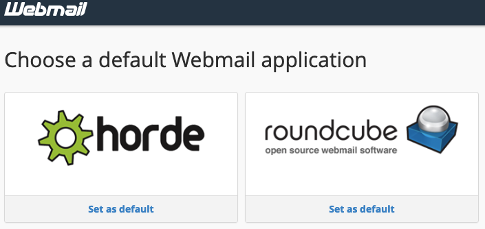 access mailserve from roundcube